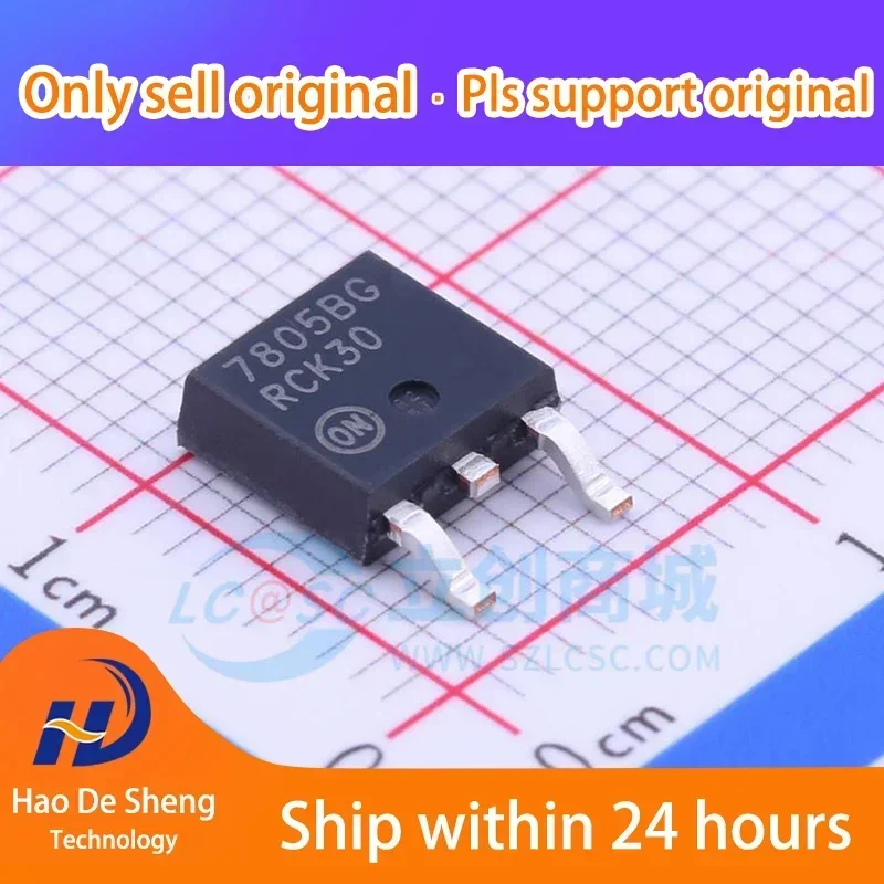 10PCS/LOT MC7805BDTG TO-252 New Original In Stock