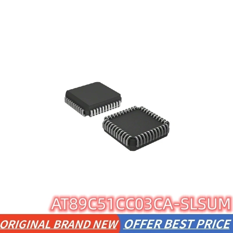 

New Original Stock IC Electronic Components AT89C51CC03CA-SLSUM 89C51CC03CA-UM MCU 8-bit 80C51 CISC Flash 44-Pin PLCC Tube