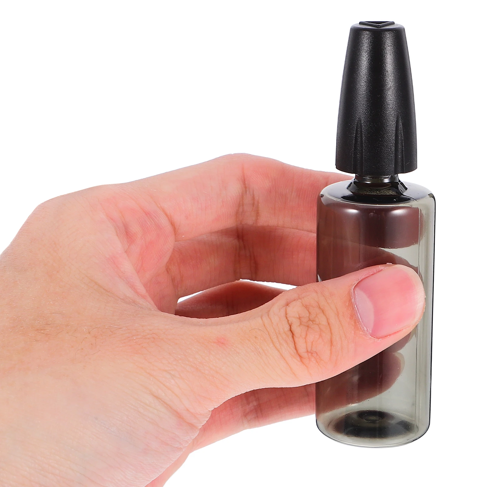 

10pcs Black Precision Tip Oil Applicator Bottles Plastic Squeeze Empty sewing machine craft glue dropper versatile storage