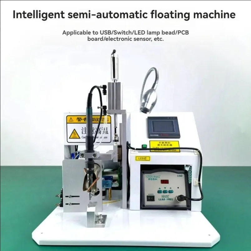 BORX 220V/110V Electric Soldering Machine Pedal Type Semi Automatic Soldering Station Power Plug USB Spot Welding Equipment