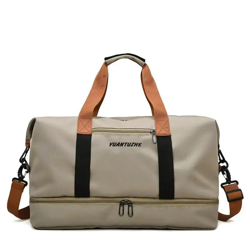

Unisex Sports Handbag Fitness Bag Expandable Travel Bag With Large Capacity Perfect For Gym Weekend Trips Versatile