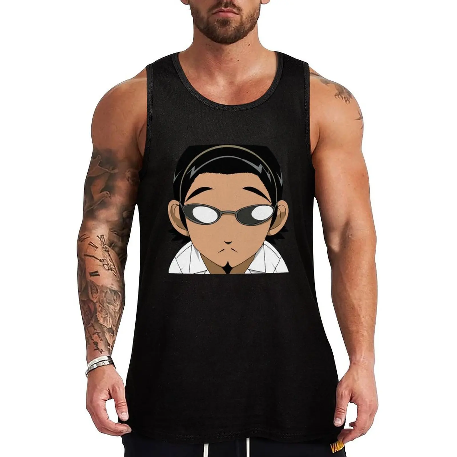 

Kenji Harima (School Rumble) Tank Top Men's cotton t-shirt summer clothes for men vests for men sleeveless man shirts