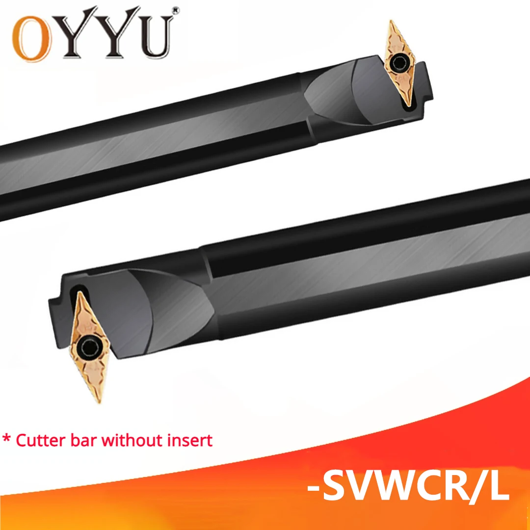 

OYYU S16Q-SVWCR11 S20R-SVWCR11 S25S-SVWCR16 Internal Tools Holder Boring Bar S16Q S20R S25S SVWCR11 SVWCR16 CNC Shank SVWCR