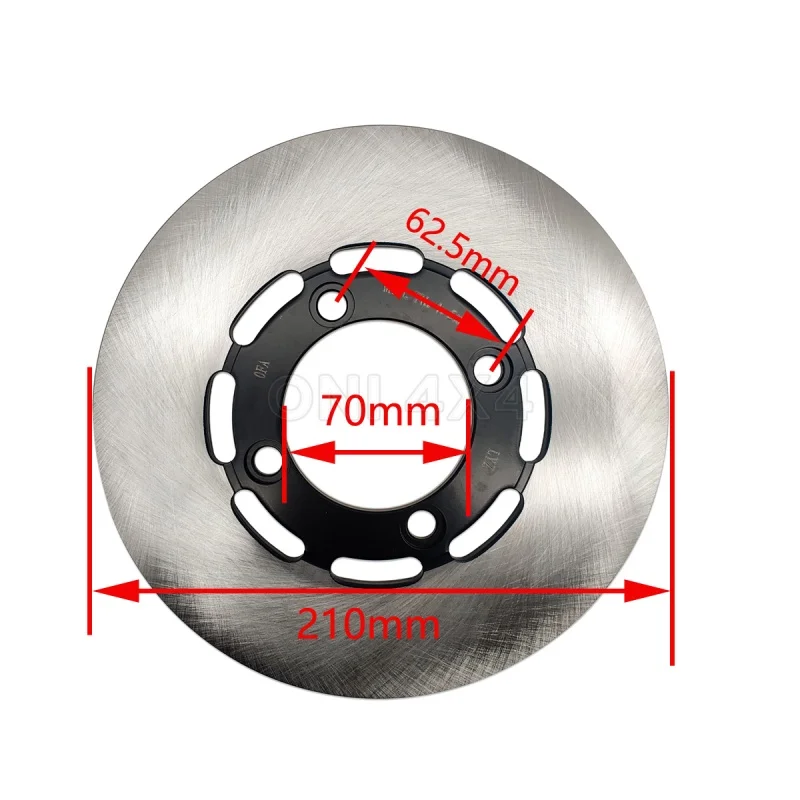 2PCS original rear brake disc suitable for CFMOTO CF400AU 450 500 520 600AU 600 625 Touring800 850 X8 1000 550 7020-080004-00001
