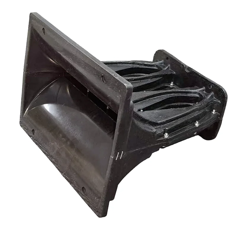 MW Audio VR10 Compression Driver Horn, 10 Inch Line Array Speaker Replacement, 2*1 Inch Throat, 257.5x194x229mm