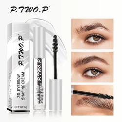 Waterproof Liquid Eyebrow Gel Transparent Brows Setting Tint Wax Lasting Fast Drying 3D Wild Eyebrow Fixing Soap Makeup Styling