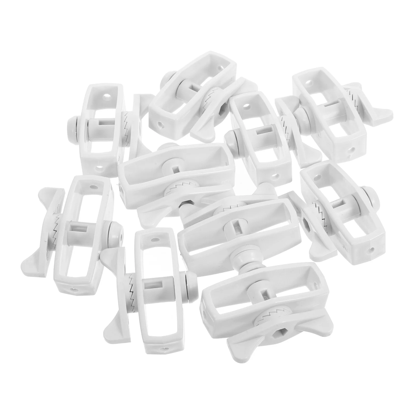 10 Pcs Tightener Electric Wire Insulators Durable Material Fence Wire Insulators Proper Tension Fence Accessories Black