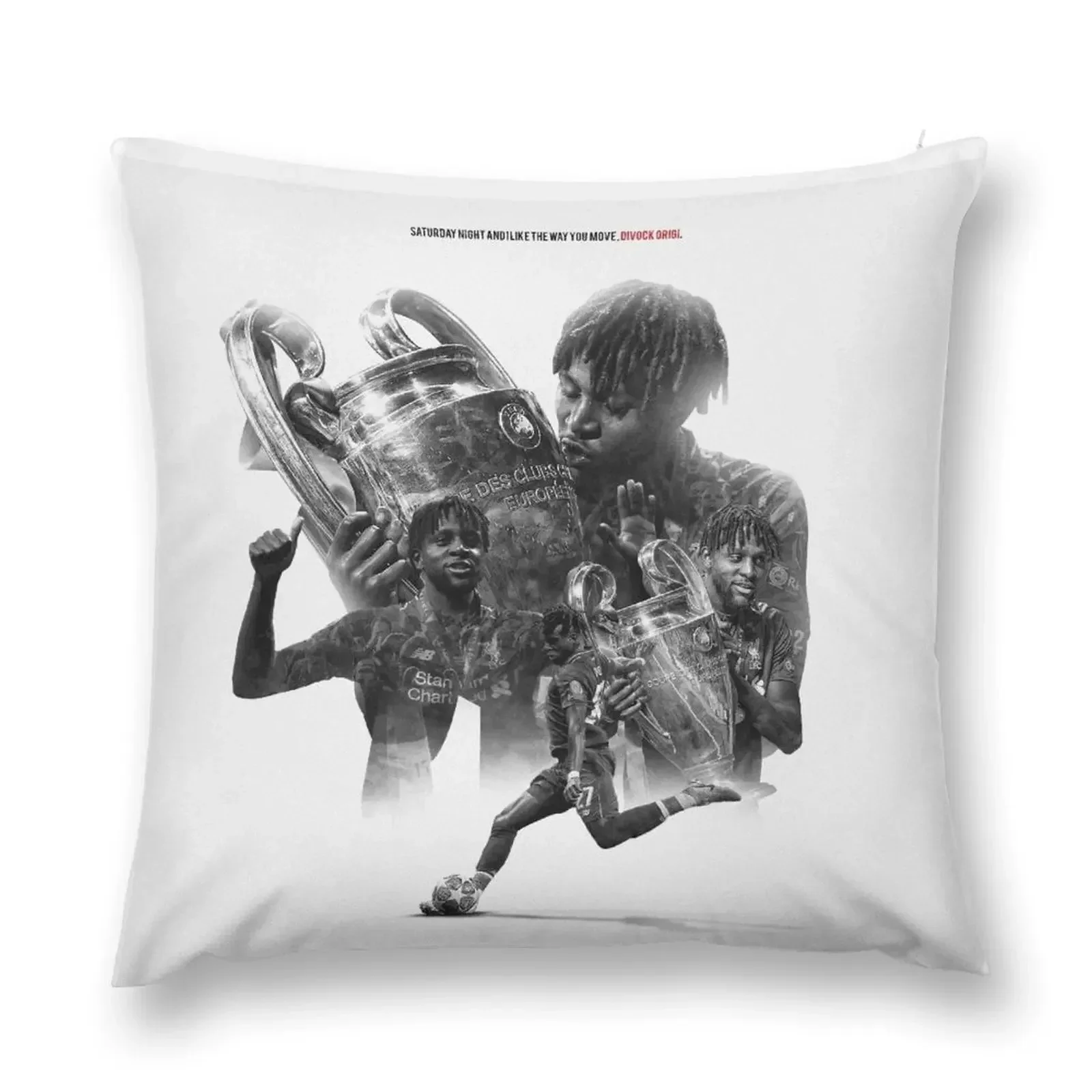 

Divock Origi Throw Pillow Custom Cushion christmas supplies Cusions Cover Rectangular Cushion Cover pillow