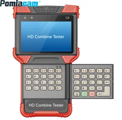 Controlador de Monitor PTZ ONVIF T71 CCTV, probador de cámara IP, alta compatibilidad con IPC, 12V/1A de potencia, 4 pulgadas, 4K, H265, H264, DT-T70