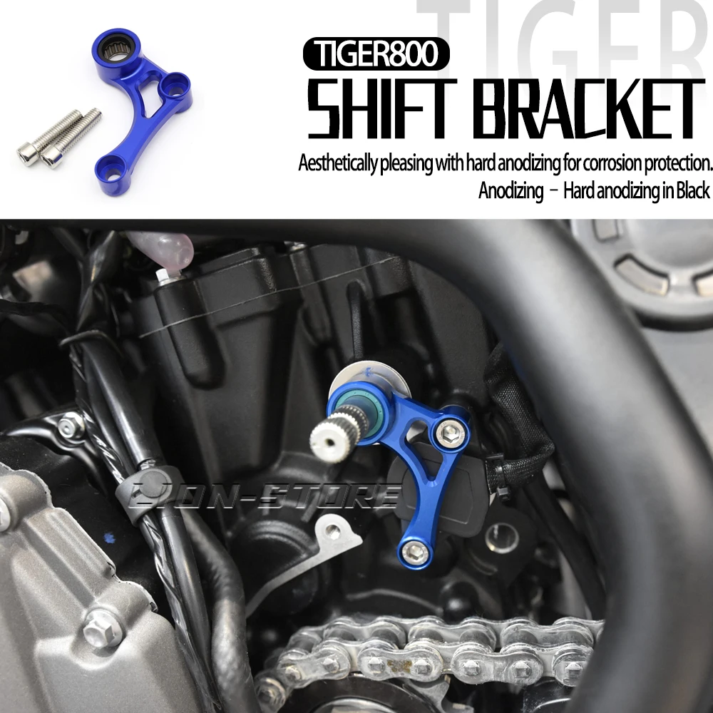 for tiger800 tiger 800 XR  XC XRT XRX 2011 2014 2015 2016 2017 2018 2019 2020 Shift stability bracket Motorcycle accessories