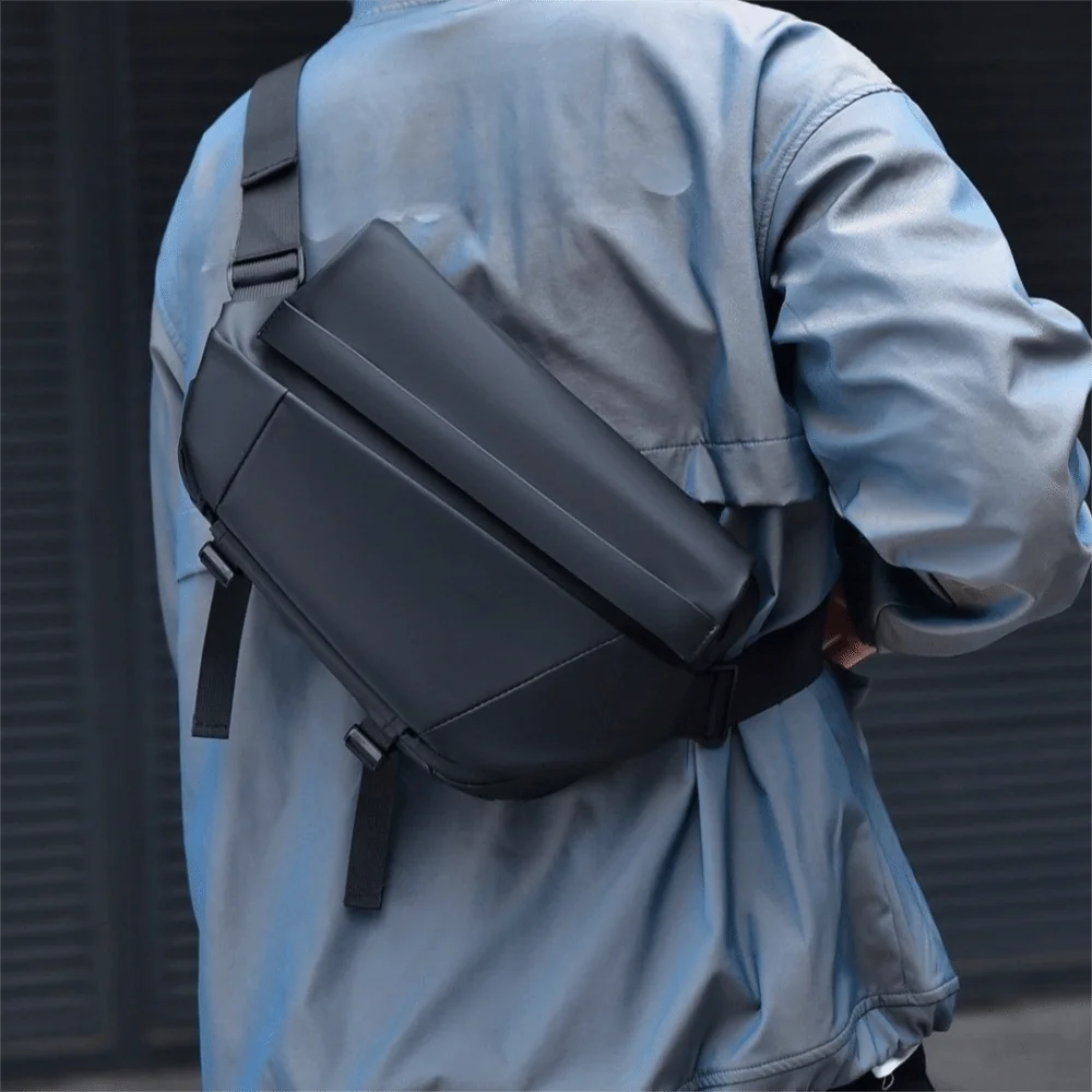 

Multipurpose Large Capacity Oxford Cloth Bag Korean Storage Shoulder Bag Daypack Waterproof Crossbody Bag Male