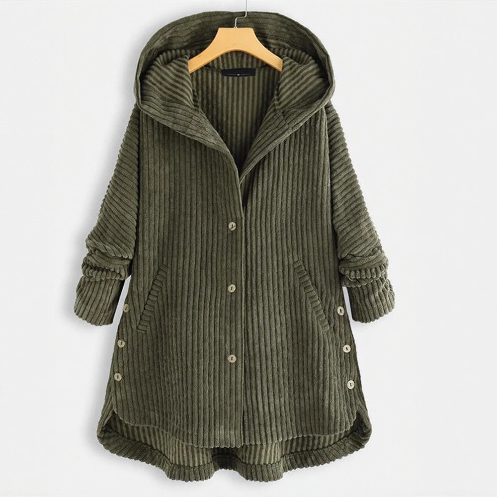 

Casual Long Sleeve Cotton-Padded Jacket Straight Sleeve Style Comfortable Women's Top Fashion Trend No Decoration