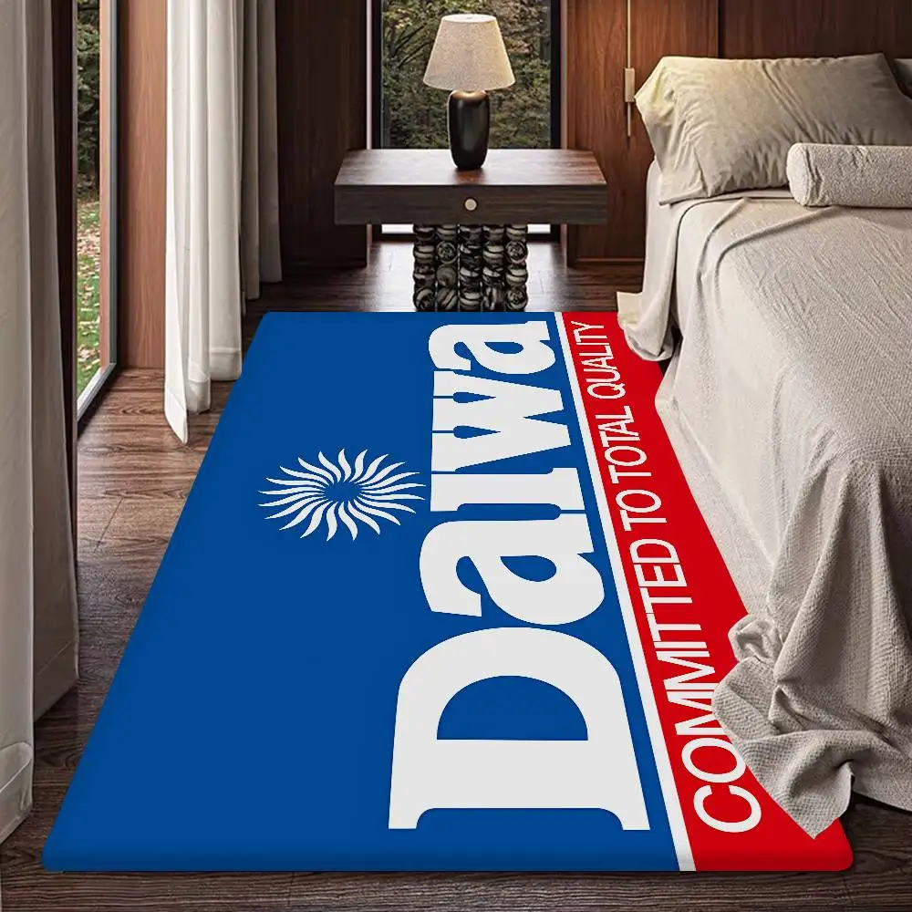 Fashion D-Daiwa Fishing Door Mat Kids Room Bedroom Decoration Balcony Anti-Slip Doormat Living Room Doormat Area Rug
