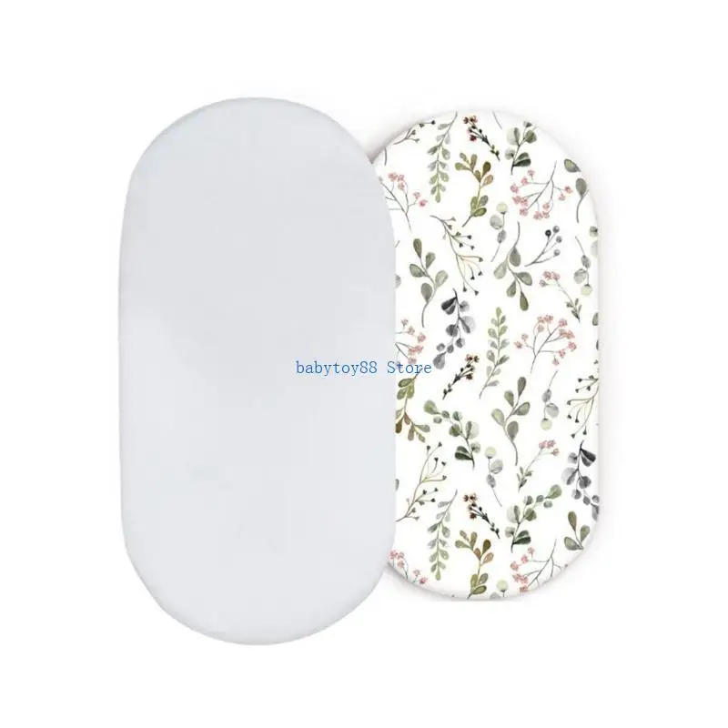 Y4UD ملاءات مناسبة محايدة الجنس، وسائد اختيار الفراش الأنيقة والآمنة، ملاءات خفيفة الوزن لأسرة الأطفال #2