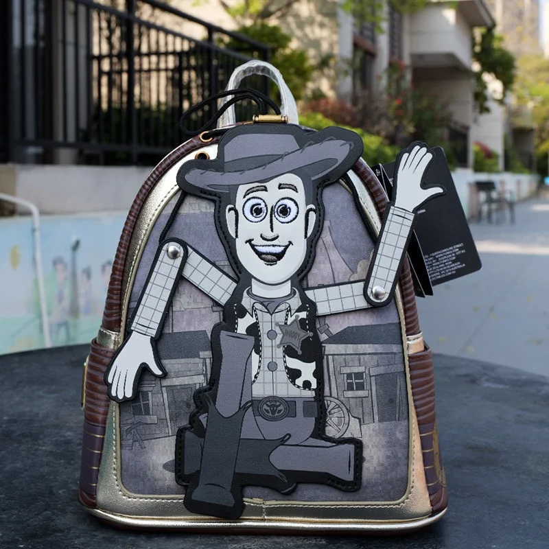 

Toy Story Woody Backpack Anime Peripheral Characters Woody Riding Cartoon Backpack Fan Collection Gifts