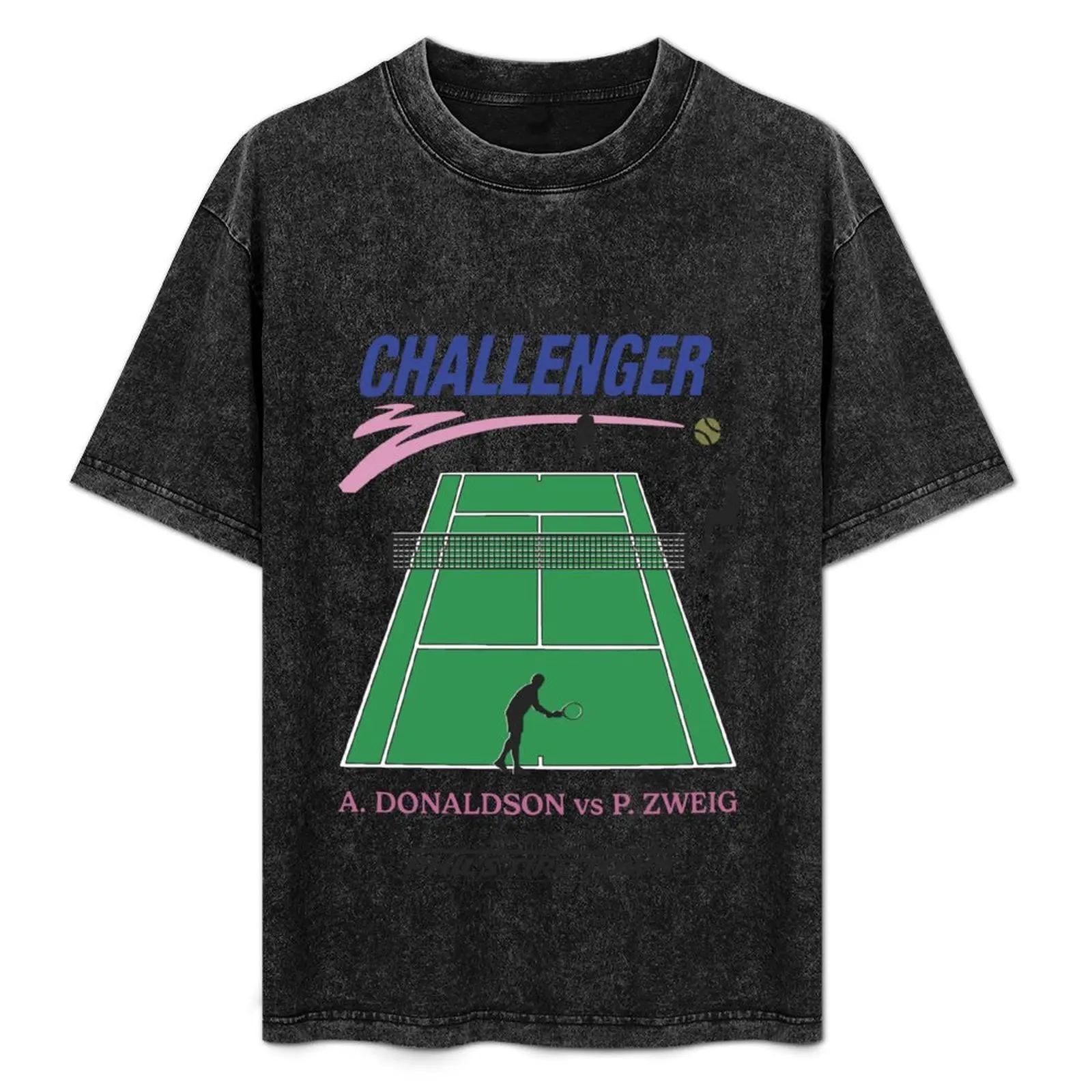 

Challengers Retro Tee - New Rochelle Challenger Phil's Tire Town (Green/Pink) T-Shirt Summer Holiday Casual Tee