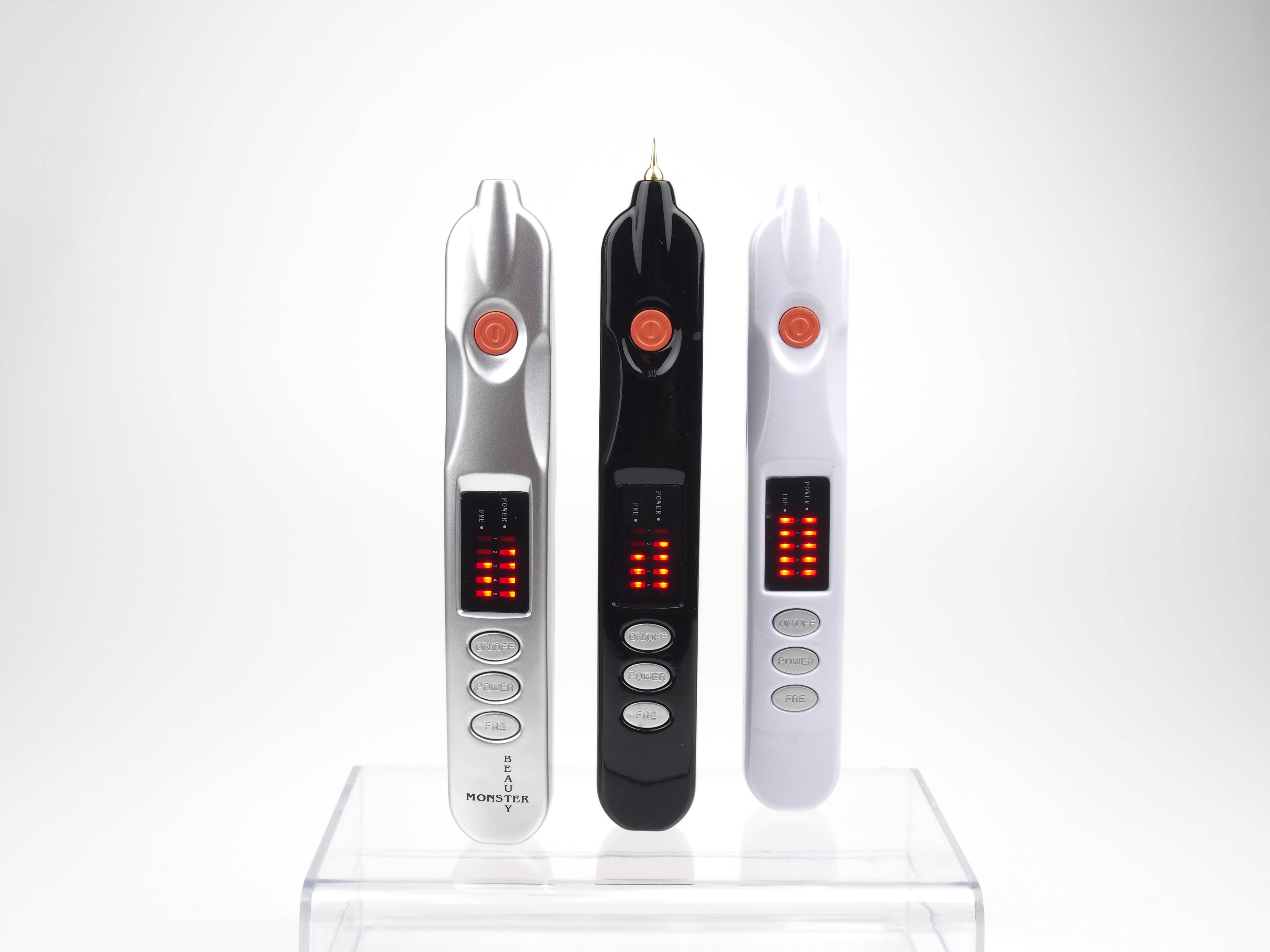 Pluma profesional para eliminar tatuajes, arrugas y lunares, máquina recargable para eliminar tatuajes de cicatrices, bolígrafo de Plasma iónico monstruo de belleza