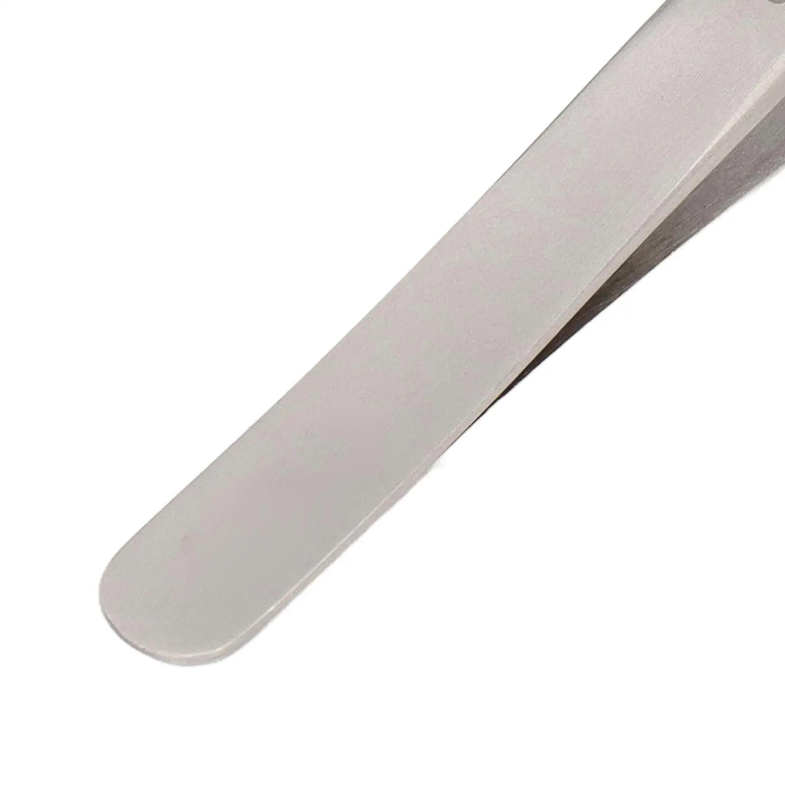 ملاقط مسطحة مضادة للكهرباء الساكنة من ألياف الكربون مع تركيبات رملية غير لامعة لرؤوس استبدال الإلكترونيات