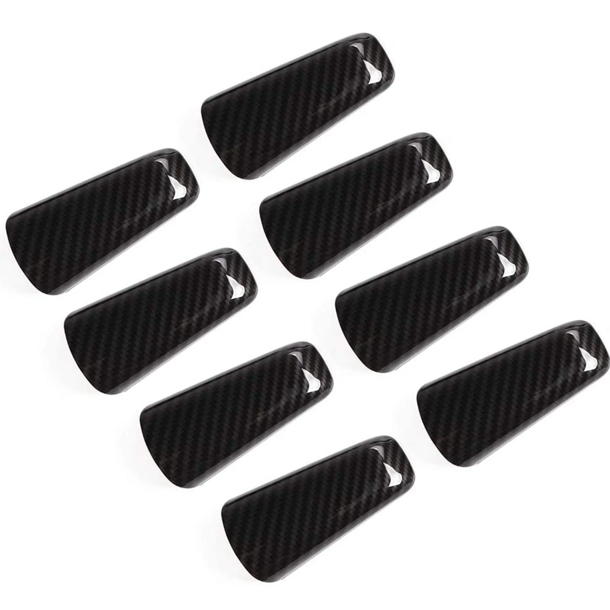 

A&B Pillar Grab Handles Trim Cover ABS 2018 2019 2020 for Jeep Wrangler JL JLU Gladiator JT, Carbon