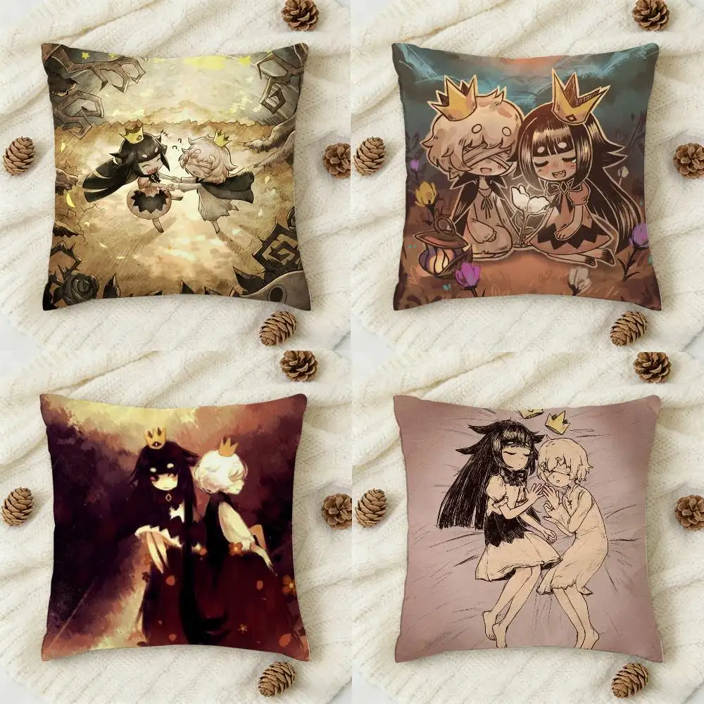 Nueva funda de cojín decorativa cuadrada con estampado de doble cara de L-Liar Princess And The Blind para sofá, sala de estar, decoración del hogar