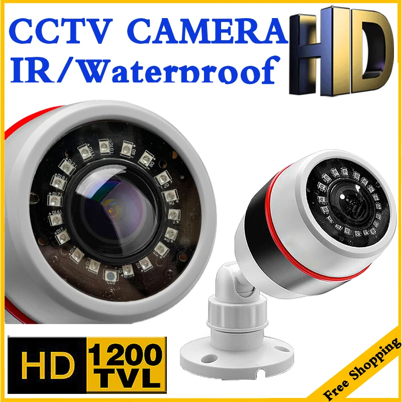 Panorama Camera 1200TVL HD CCTV Camera 1.7MM Night Vision IR High Quality Surveillance Fisheye Camera outdoor waterproof ip66