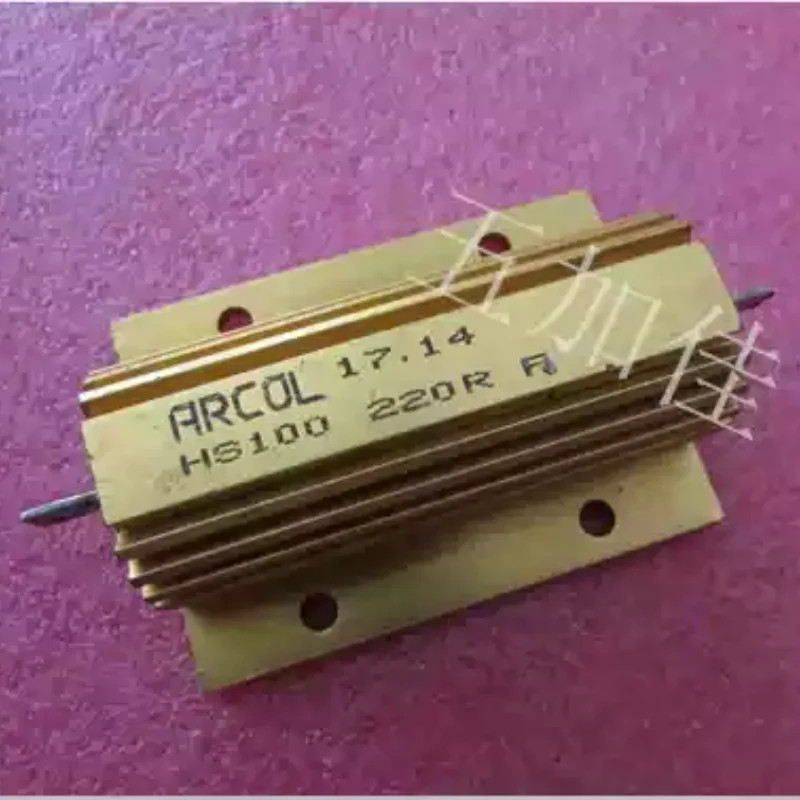 英国製-hs100-220r-1-100w-ハイパワーアルミシェル抵抗器