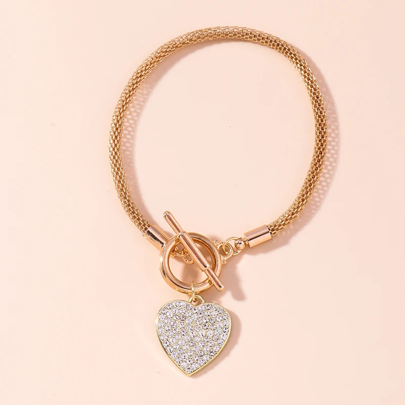 Aihua Bohemia Hamsa Hand Kreuz Armband für Frauen Herz Stern Rose Charm Armband Damen Boho Schmuck neu in Armband Geschenke – Detail 15
