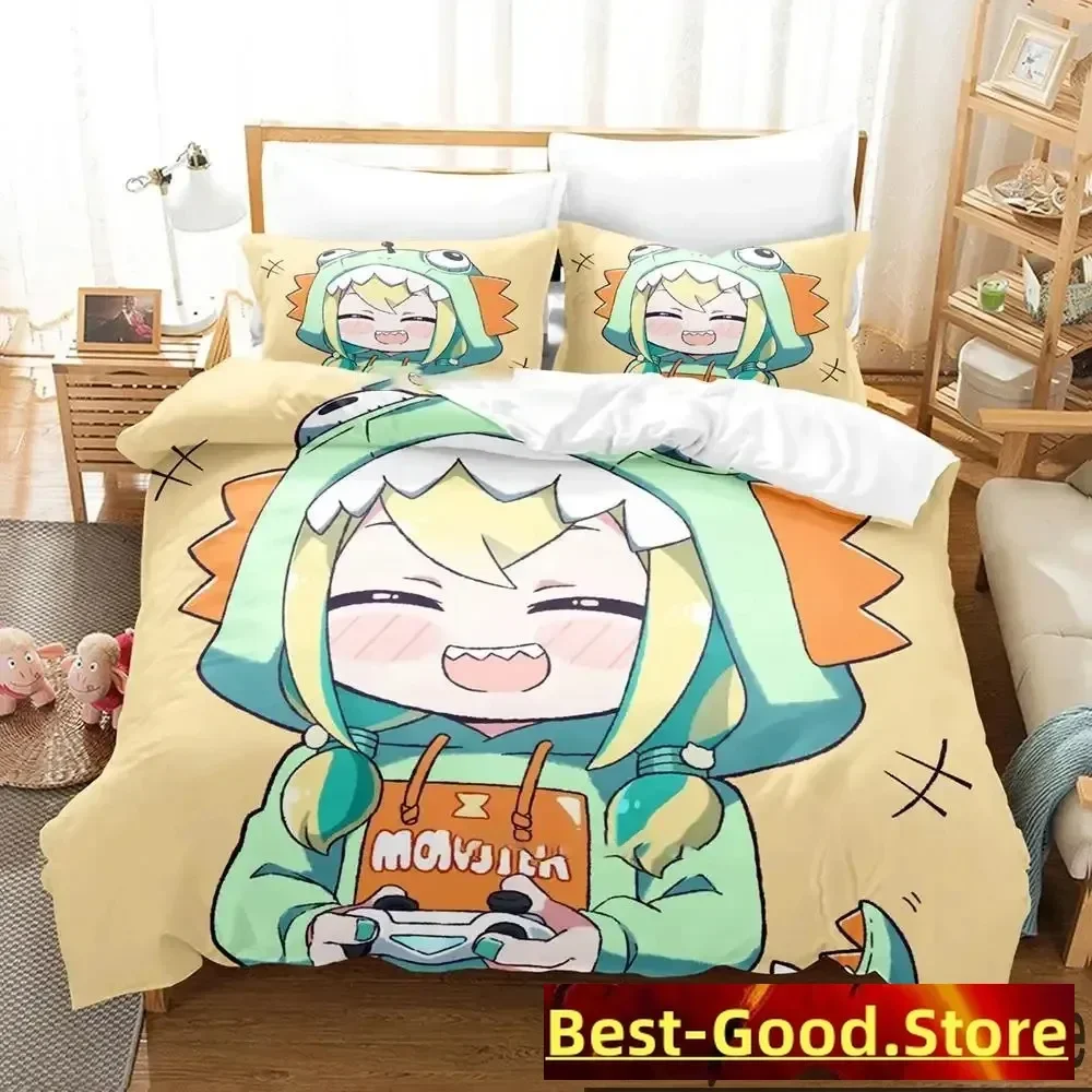 

Amano Pikamee Anime Bedding Set Boys Girls Twin Queen King Size Duvet Cover Pillowcase Bed boys Adult Home Textileextile