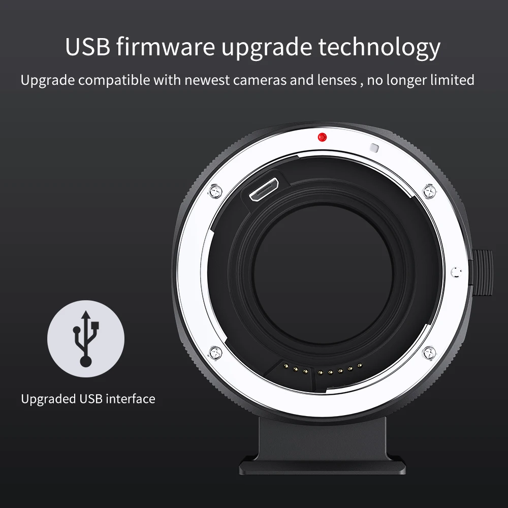 K & F Concept EF-FX EF EF-S เมาท์เลนส์ FX Mount Auto โฟกัสสำหรับ Canon EF เลนส์ Fuji Fujifilm FX XF กล้อง