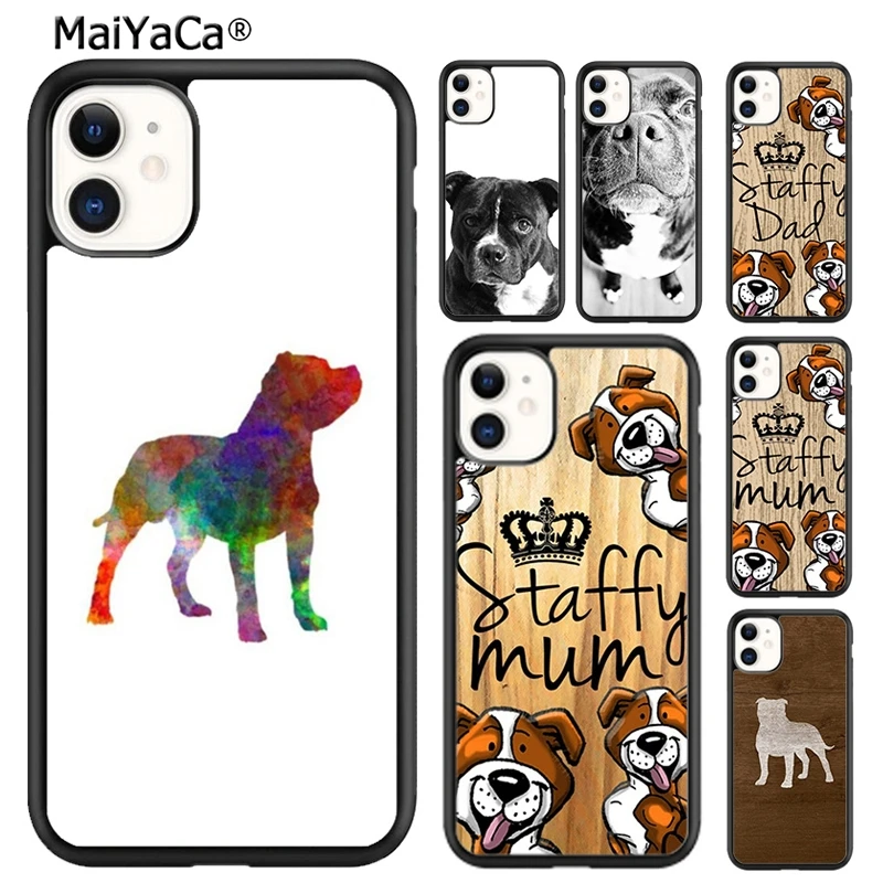 MaiYaCa Staffordshire bull terrier staffy Staffy dog Phone Case For iPhone 17 Air 16 15 plus 11 12 13 14 pro max