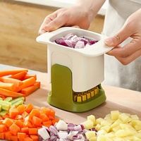 Multifunctional Cucumber Potato Slicer Household Hand Pressure Onion Dicer Kitchen Tools Vegetable Chopper French Fries Cutter