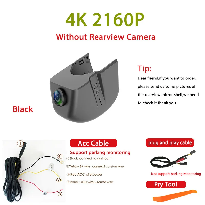 Auto DVR Dashcam Videorecorder voor Audi A1 A3 A4 A5 A6 A7 A8 Q3 Q5 Q7 RS3 RS4 RS5 RS7 TT B5 B6 B7 B8 B9 8V C5 C6 C7 2004-2021