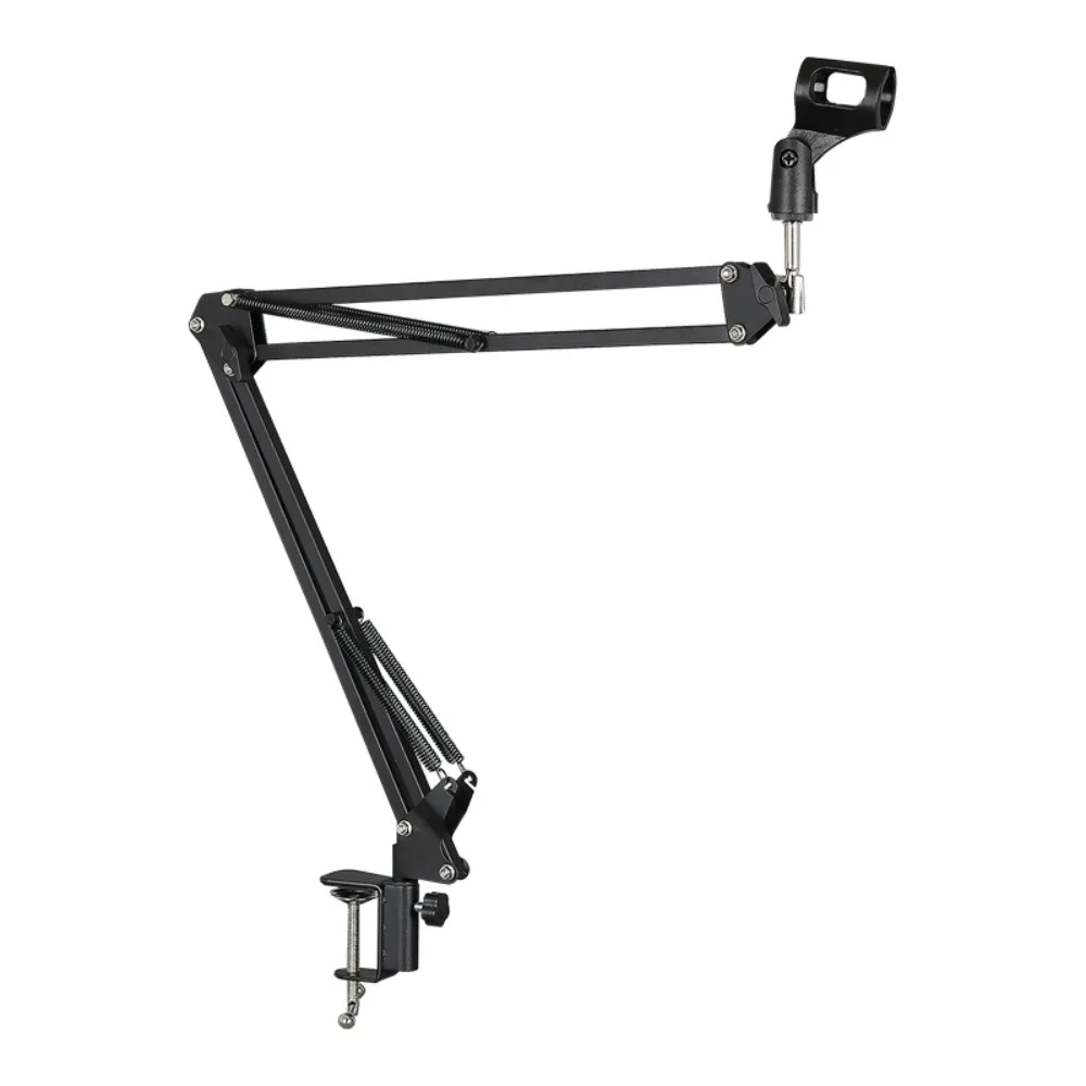 

Профессиональный класс 360° ° Вращающийся кронштейн для микрофона, прочная универсальная подставка для микрофона, регулируемый кронштейн для микрофона, настольное крепление для домашнего офиса