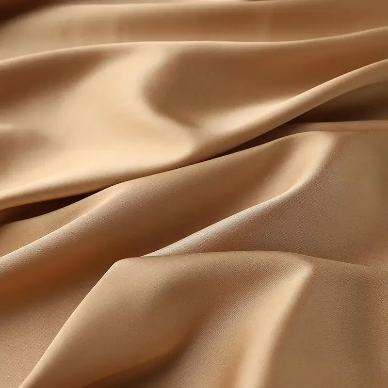 

Shiny Thin Acetate Satin Imitation Silk Fabric Cheongsam Dress Pajama Clothing Wedding Gown Imitation Silk Fabric 150cm Width