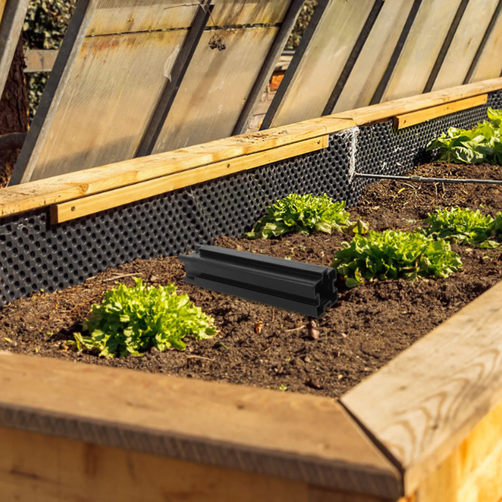 4 Peças de Pés Elevados de Plá - Raised Bed Planter Box avaliação e preço