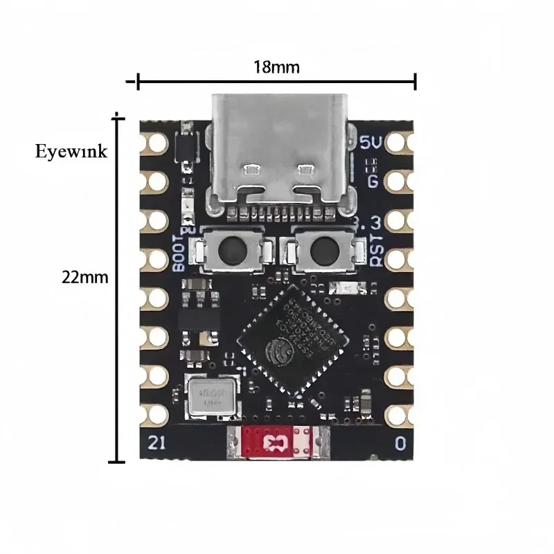 ESP32-C3 لوحة تطوير صغيرة RISC-V WiFi بلوتوث 5.0 وحدة إنترنت الأشياء متوافقة مع رؤوس UNO R3 Nano NODEMCU غير ملحومة