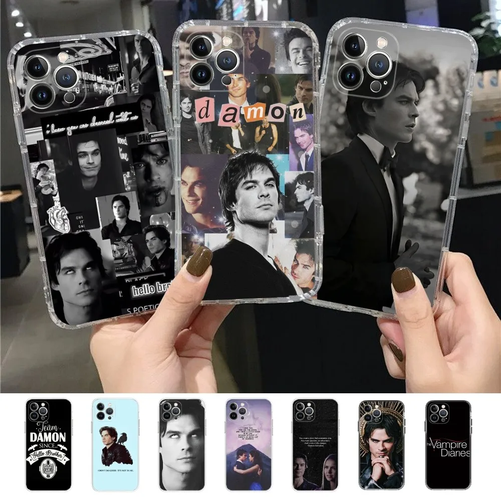 The Vampire Diaries Phone Case For iPhone 15 14 11 12 13 Mini Pro XS Max Cover 6 7 8 Plus X XR SE 2020 Funda Shell