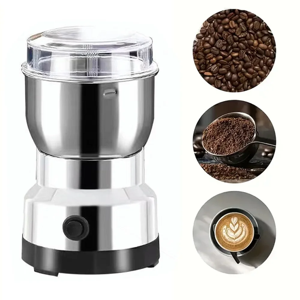 Elektrische Koffiebonen Maalmolen Multifunctionele Keuken Granen Noten Bonen Kruiden Granen Slijpgereedschap Voor Thuiskantoor Buiten