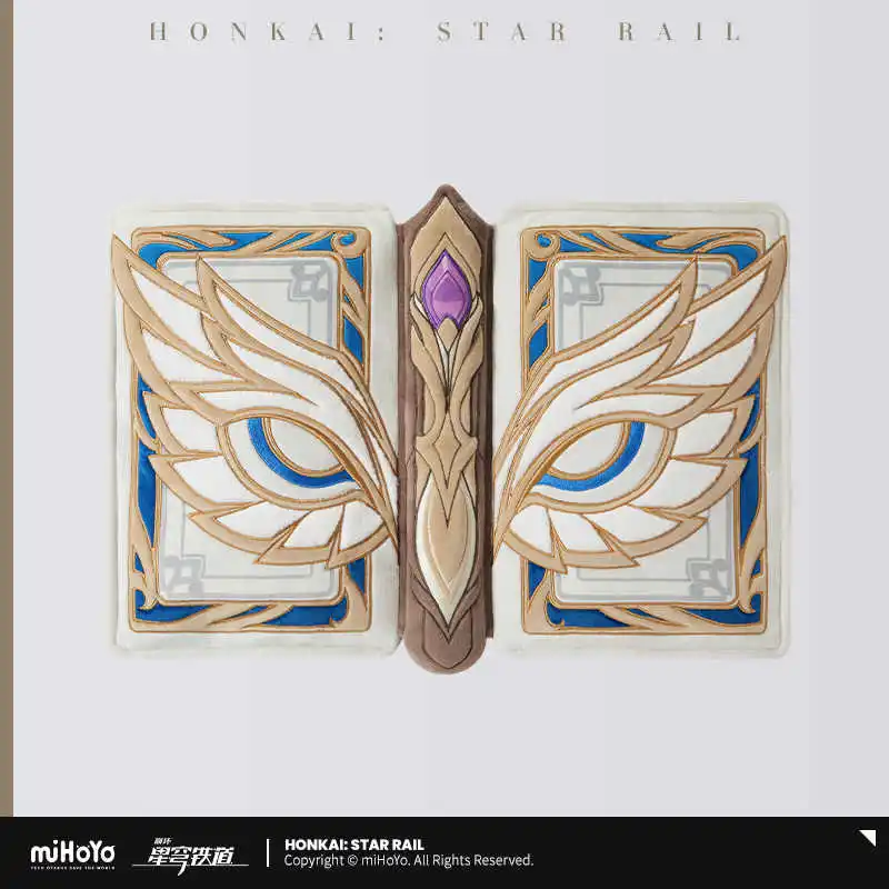 In Presale Game Honkai Star Rail Official Merch miHoYo Original Dr. Ratio Book Pillow Cushion Mascot Xmas Gift