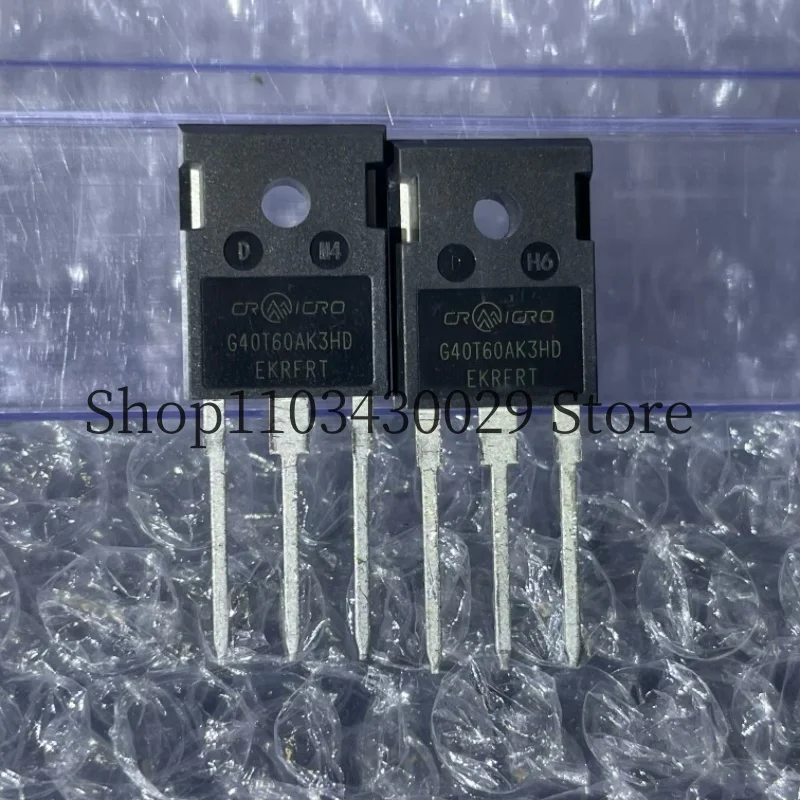 10Pcs New Original CRG40T60AK3HD G40T60AK3HD TO-247 40A600V IGBT Power Tube