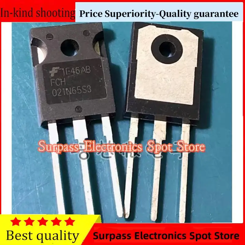 50PCS-100PCS  FCH021N65S3  MOS TO-247   Price Superiority-Quality guarantee