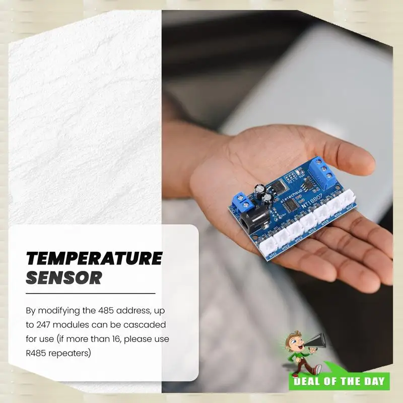 24-Hour Delivery 7 Channel RS485 NTC Temperature Sensor Measurement MODBUS RTU Paperless Recorder PLC NT18B07