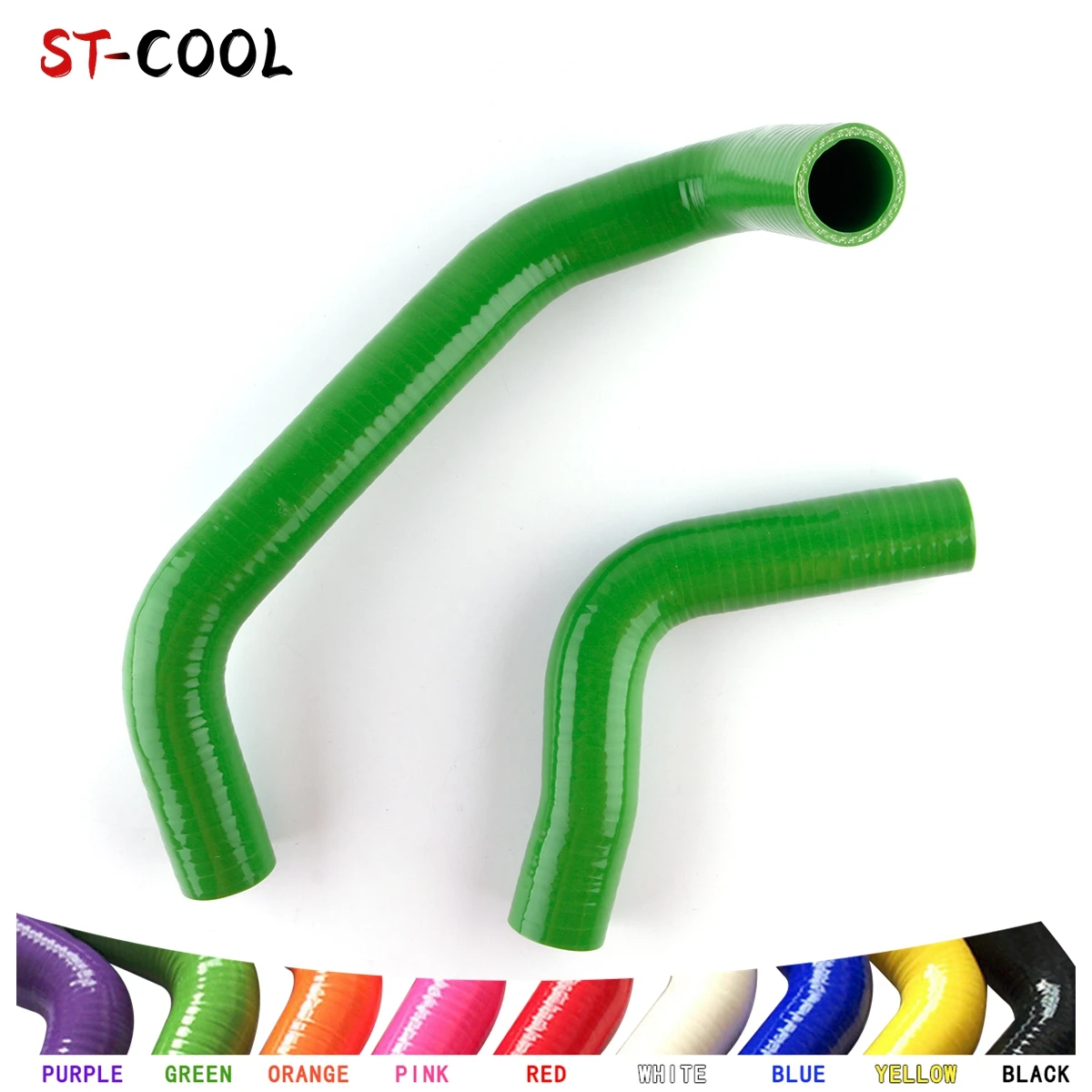 

For 97-00 Mitsubishi Lancer Mirage Colt Virage 1.8L 4G93 MT 1997 1998 1999 2000 Silicone Tube Radiator Hoses Kit 2Pcs 10 Colors