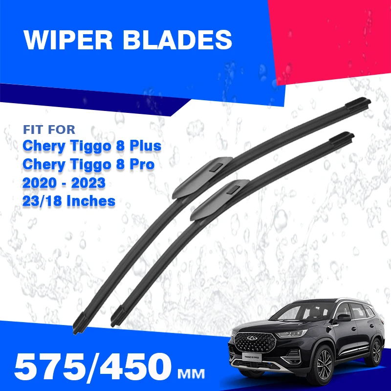 Car Wiper Blades For Chirey Chery Tiggo 8 Pro / Tiggo 8 Plus 2020 2021 2022 2023 Windscreen Windshield 23