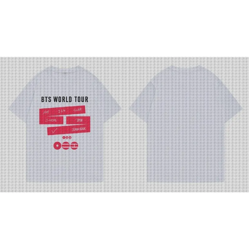 Concert BTS Short Sleeve World Tour, Short Sleeve Fans of Both Men and Women Should Support Same Summer Printed Top