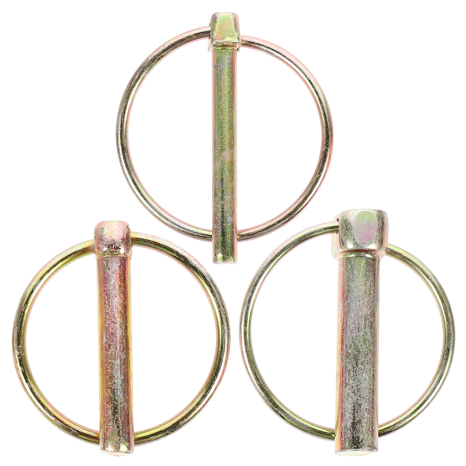 

30pcs Galvanized O-type Pins Agricultural Equipment Anti Rust Safety Ring Pins Farm Garden Trailer Hitch Hardware