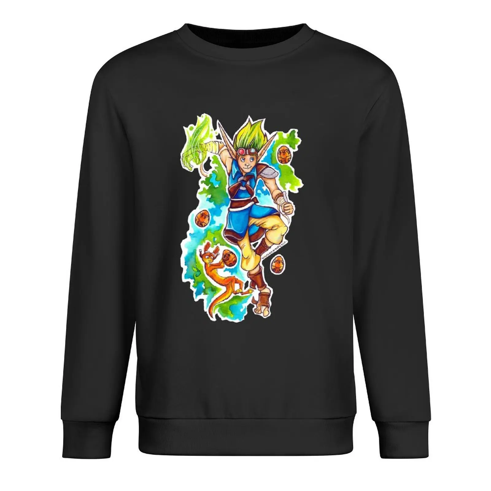 

Jak and Daxter - Precursor Legacy Pullover men's clothes men clothes japanese style autumn jacket men new in sweatshirts