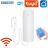 Tuya WiFi Water Leakage Sensor Flood Water Leakage Alarm Smart Home Automation Residential Security Protection Smart Life App