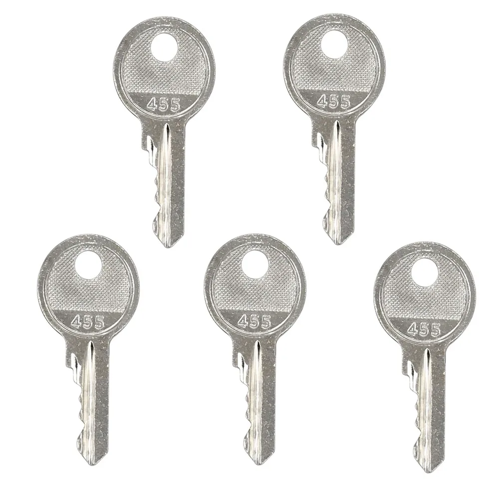 5pc Ignition Keys 455 key 104466 for Skyjack Genie JLG Snorkel Baco Parts