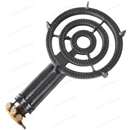 

Commercial large three-ring gas stove pancake gas stall iron plate burner
